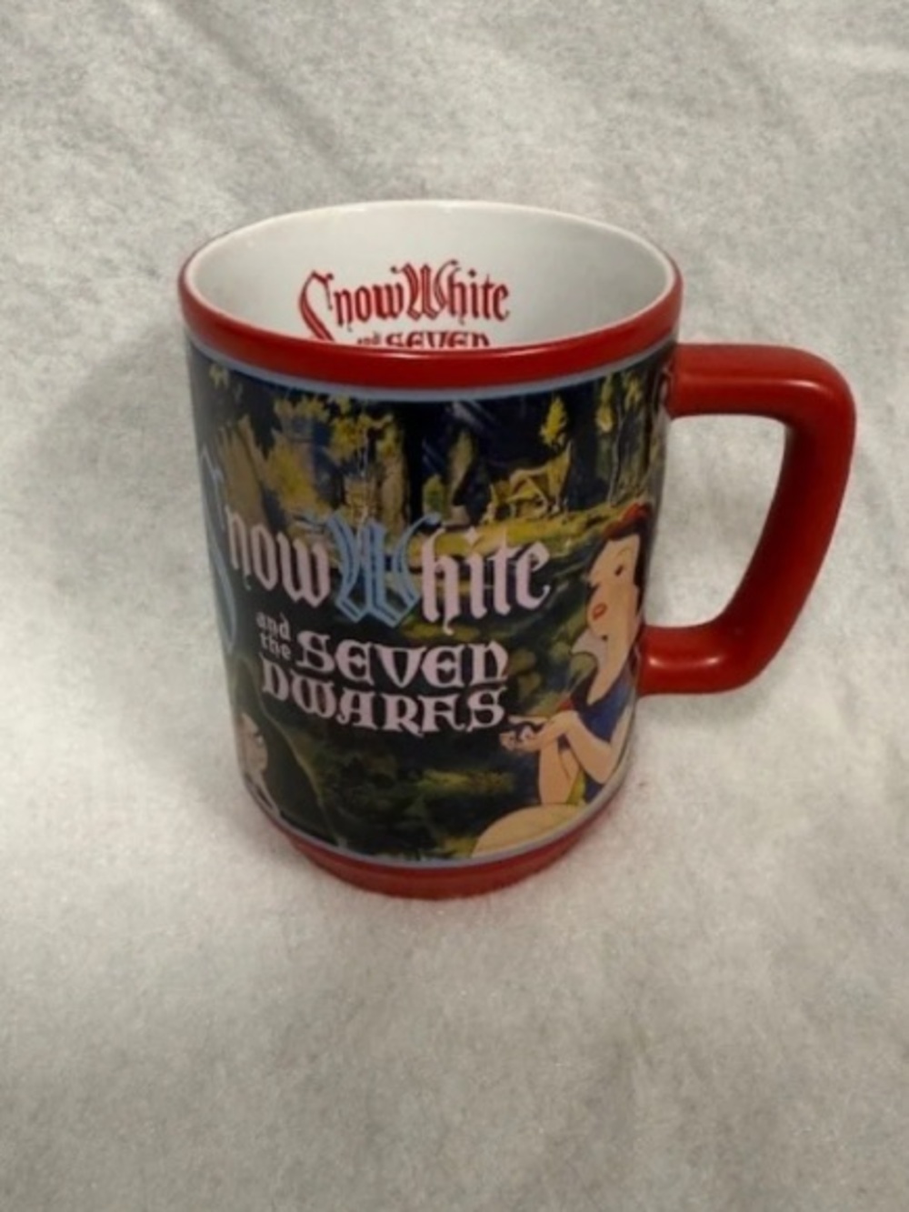 Snow White and the Seven Dwarfs Movie Moments 16 oz Coffee Mug Disney Store